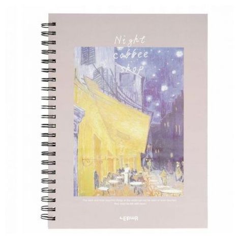 Kołoszkicownik Lenwa A4/40/160g V. van Gogh Tarasy kawiarni